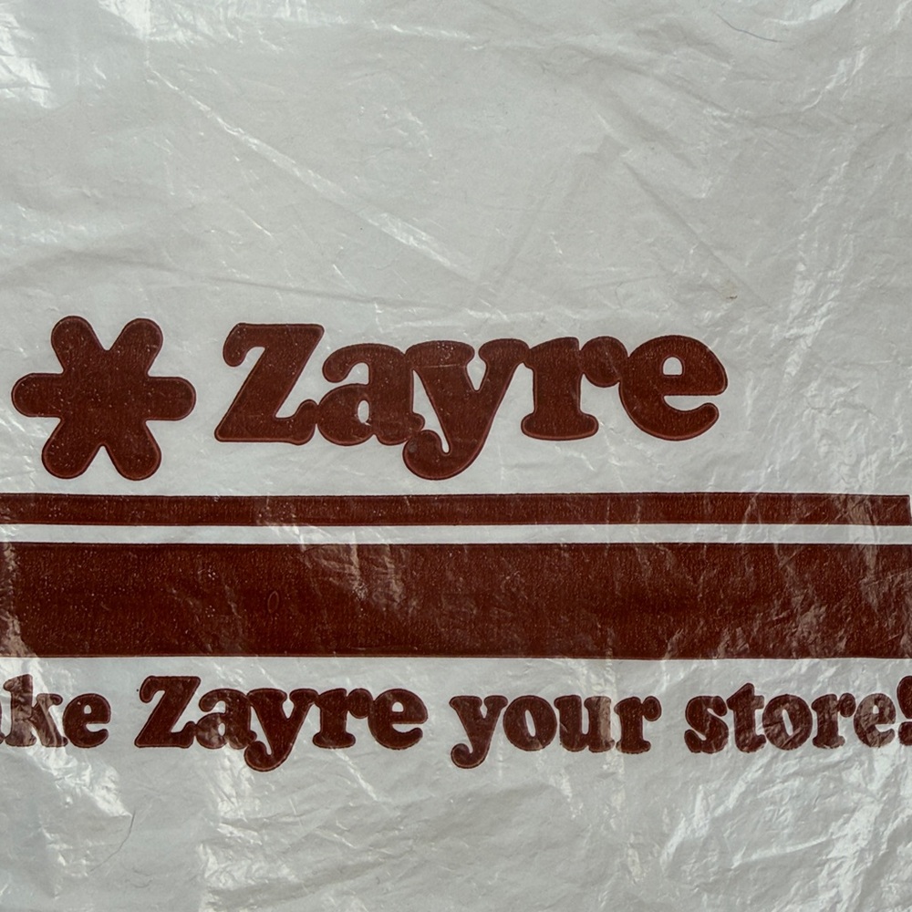 Vintage Zayre Bag